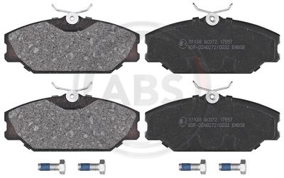 37138 A.B.S. Комплект тормозных колодок, дисковый тормоз