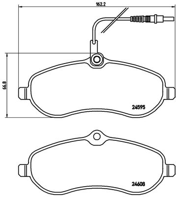 FK20045 KAISHIN Комплект тормозных колодок, дисковый тормоз