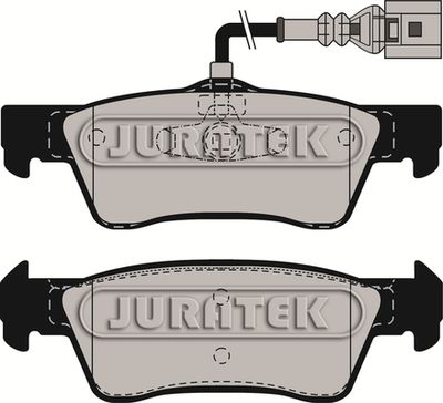 JCP4056 JURATEK Комплект тормозных колодок, дисковый тормоз