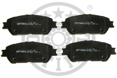 BP12254 OPTIMAL Комплект тормозных колодок, дисковый тормоз