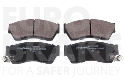 5502225203 EUROBRAKE Комплект тормозных колодок, дисковый тормоз