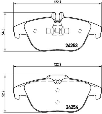 FK20232 KAISHIN Комплект тормозных колодок, дисковый тормоз