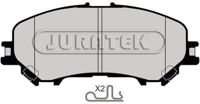 JCP8146 JURATEK Комплект тормозных колодок, дисковый тормоз