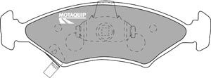 LVXL1055 MOTAQUIP Комплект тормозных колодок, дисковый тормоз