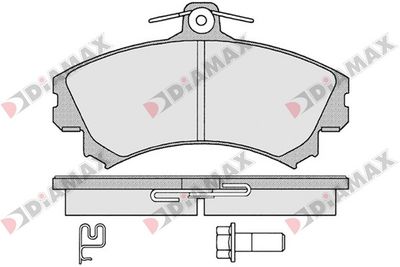 N09654 DIAMAX Комплект тормозных колодок, дисковый тормоз