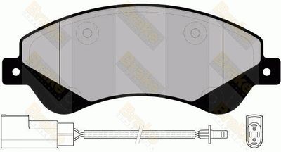 PA1699 Brake ENGINEERING Комплект тормозных колодок, дисковый тормоз