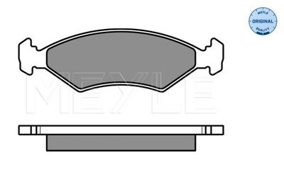 0252338418W MEYLE Комплект тормозных колодок, дисковый тормоз