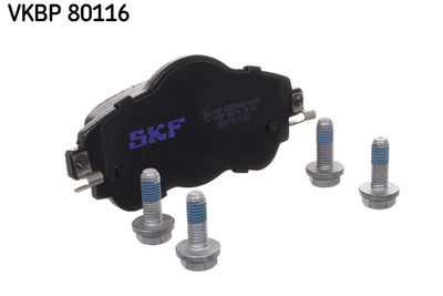 VKBP80116 SKF Комплект тормозных колодок, дисковый тормоз