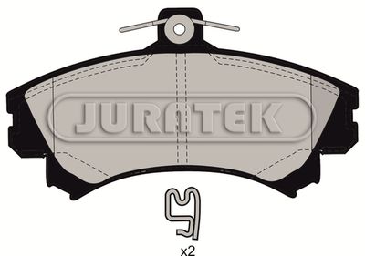 JCP1093 JURATEK Комплект тормозных колодок, дисковый тормоз