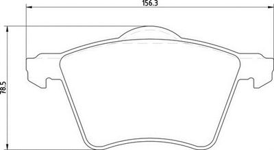 363710201179 MAGNETI MARELLI Комплект тормозных колодок, дисковый тормоз