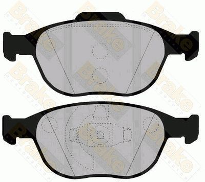 PA1426 Brake ENGINEERING Комплект тормозных колодок, дисковый тормоз