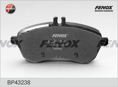 BP43238 FENOX Комплект тормозных колодок, дисковый тормоз