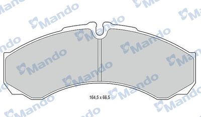 MBF015561 MANDO Комплект тормозных колодок, дисковый тормоз