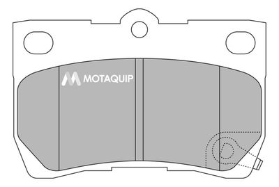 LVXL1361 MOTAQUIP Комплект тормозных колодок, дисковый тормоз