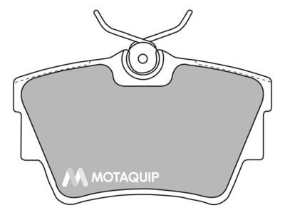 LVXL1132 MOTAQUIP Комплект тормозных колодок, дисковый тормоз