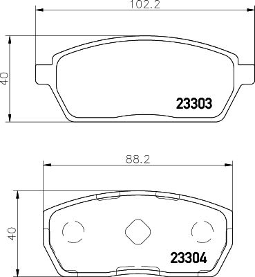 8DB355029291 HELLA PAGID Комплект тормозных колодок, дисковый тормоз