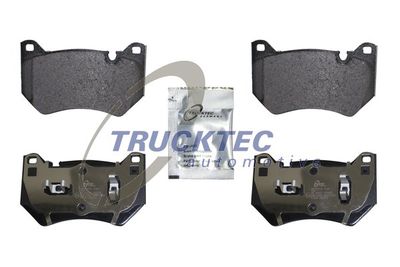 0735325 TRUCKTEC AUTOMOTIVE Комплект тормозных колодок, дисковый тормоз