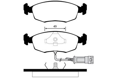 RA03180 RAICAM Комплект тормозных колодок, дисковый тормоз