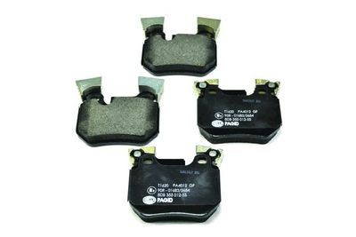 8DB355012551 HELLA Комплект тормозных колодок, дисковый тормоз