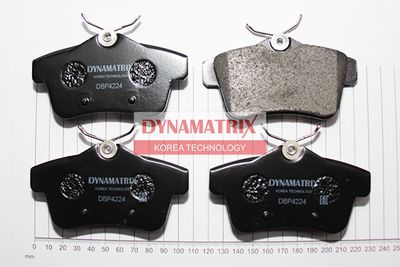 DBP4224 DYNAMATRIX Комплект тормозных колодок, дисковый тормоз