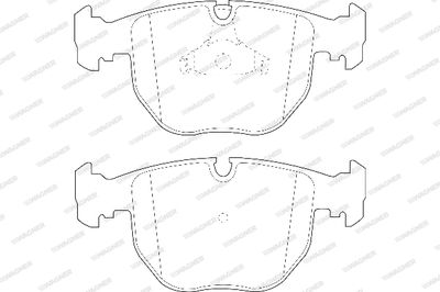 WBP21486A WAGNER Комплект тормозных колодок, дисковый тормоз
