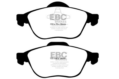 DP31353C EBC Brakes Комплект тормозных колодок, дисковый тормоз