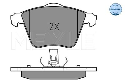 0252391218 MEYLE Комплект тормозных колодок, дисковый тормоз