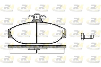 215600 ROADHOUSE Комплект тормозных колодок, дисковый тормоз