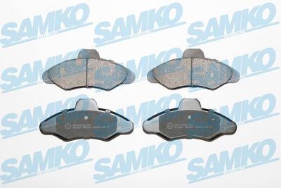 5SP383 SAMKO Комплект тормозных колодок, дисковый тормоз