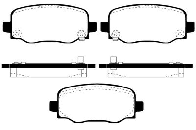 RA01090 RAICAM Комплект тормозных колодок, дисковый тормоз