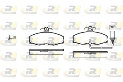 215402 ROADHOUSE Комплект тормозных колодок, дисковый тормоз