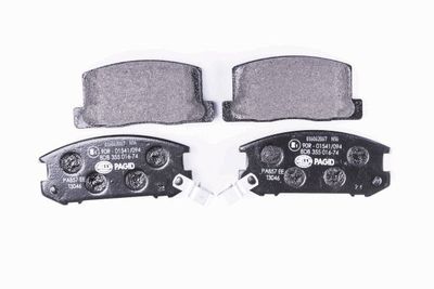 8DB355016741 HELLA Комплект тормозных колодок, дисковый тормоз