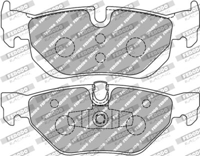 FDS1807 FERODO RACING Комплект тормозных колодок, дисковый тормоз