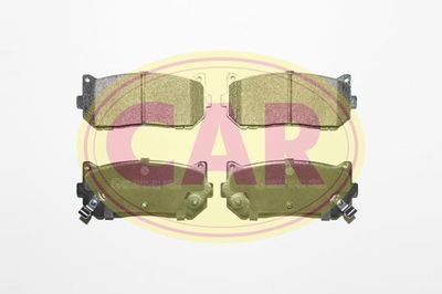 PNT808 CAR Комплект тормозных колодок, дисковый тормоз