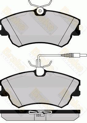 PA1149 Brake ENGINEERING Комплект тормозных колодок, дисковый тормоз