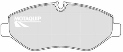 LVXL1313 MOTAQUIP Комплект тормозных колодок, дисковый тормоз