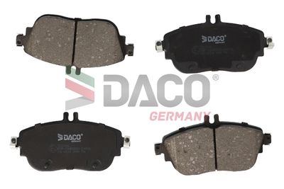 322346 DACO Germany Комплект тормозных колодок, дисковый тормоз