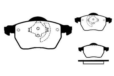 RA04281 RAICAM Комплект тормозных колодок, дисковый тормоз