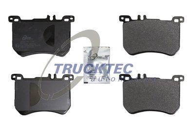 0235562 TRUCKTEC AUTOMOTIVE Комплект тормозных колодок, дисковый тормоз