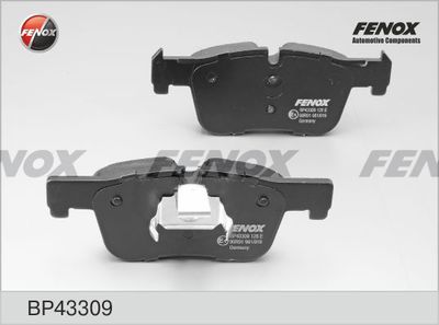 BP43309 FENOX Комплект тормозных колодок, дисковый тормоз