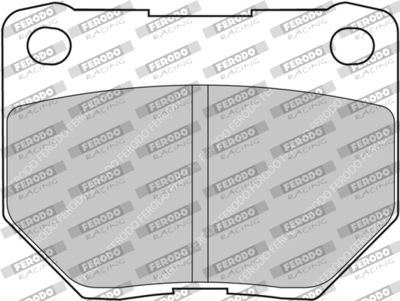 FDS1372 FERODO RACING Комплект тормозных колодок, дисковый тормоз