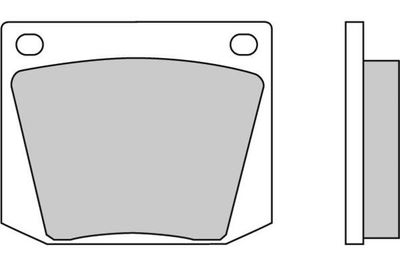 120031 E.T.F. Комплект тормозных колодок, дисковый тормоз