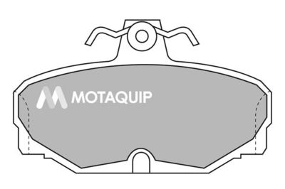 LVXL520 MOTAQUIP Комплект тормозных колодок, дисковый тормоз