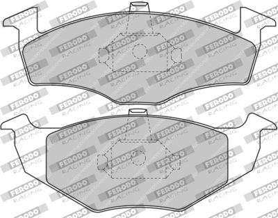 FDS1101 FERODO RACING Комплект тормозных колодок, дисковый тормоз