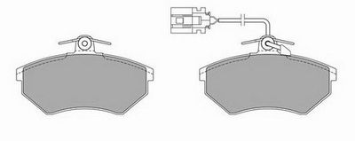 P85033 BREMBO Комплект тормозных колодок, дисковый тормоз