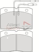 ADB11047 COMLINE Комплект тормозных колодок, дисковый тормоз