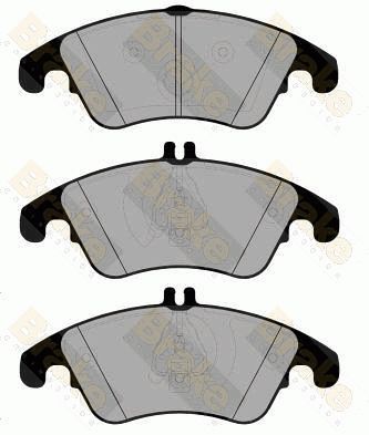 PA1803 Brake ENGINEERING Комплект тормозных колодок, дисковый тормоз