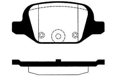 RA06090 RAICAM Комплект тормозных колодок, дисковый тормоз