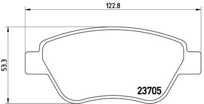 FK20297 KAISHIN Комплект тормозных колодок, дисковый тормоз