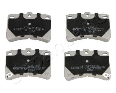 PA608AF JAPANPARTS Комплект тормозных колодок, дисковый тормоз